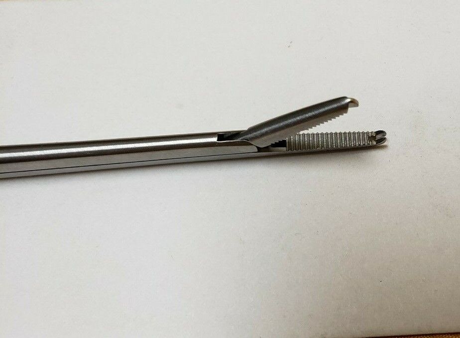 TIEMANN Surgical CUSHING Tissue Grasping Forceps Serrated Jaw Straight