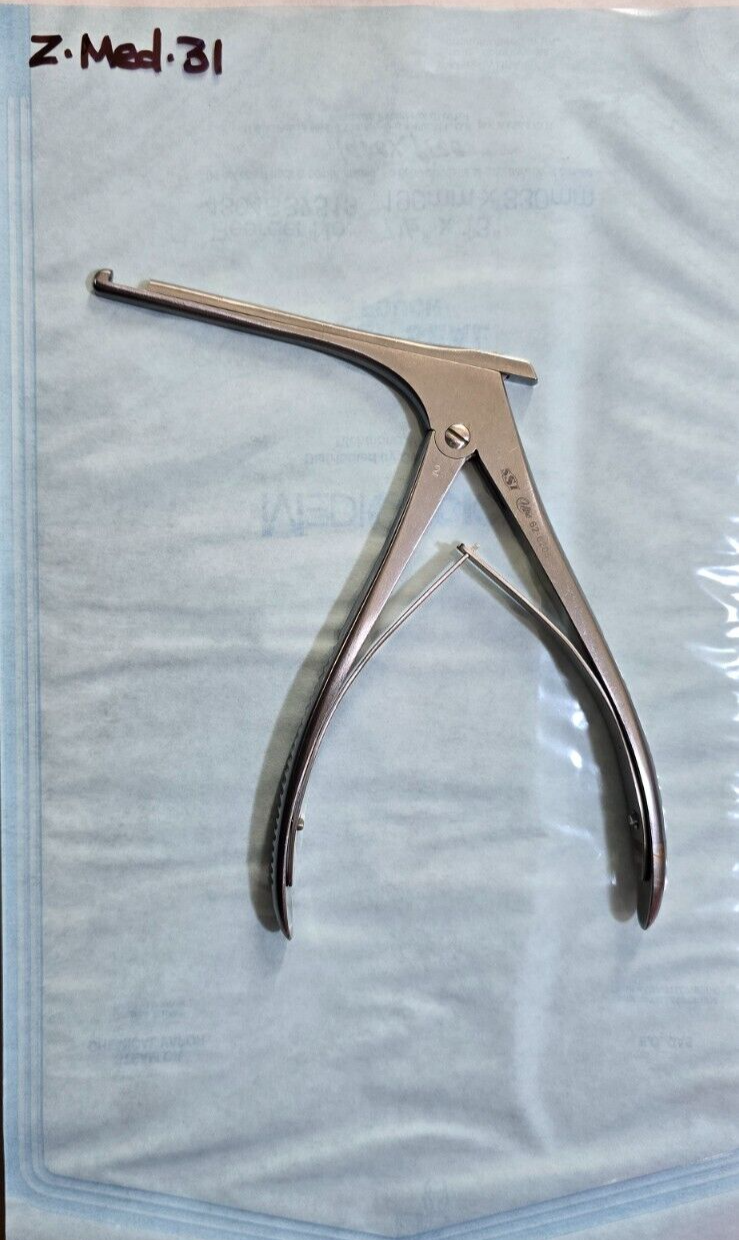 SSI 62-6205 Surgical ENT Kerrison Rongeurs 2mm x 90 Degree 4" Length
