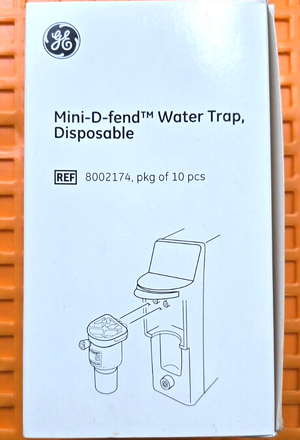 GE 8002174 Mini D Fend Water Trap Box of 10-pcs