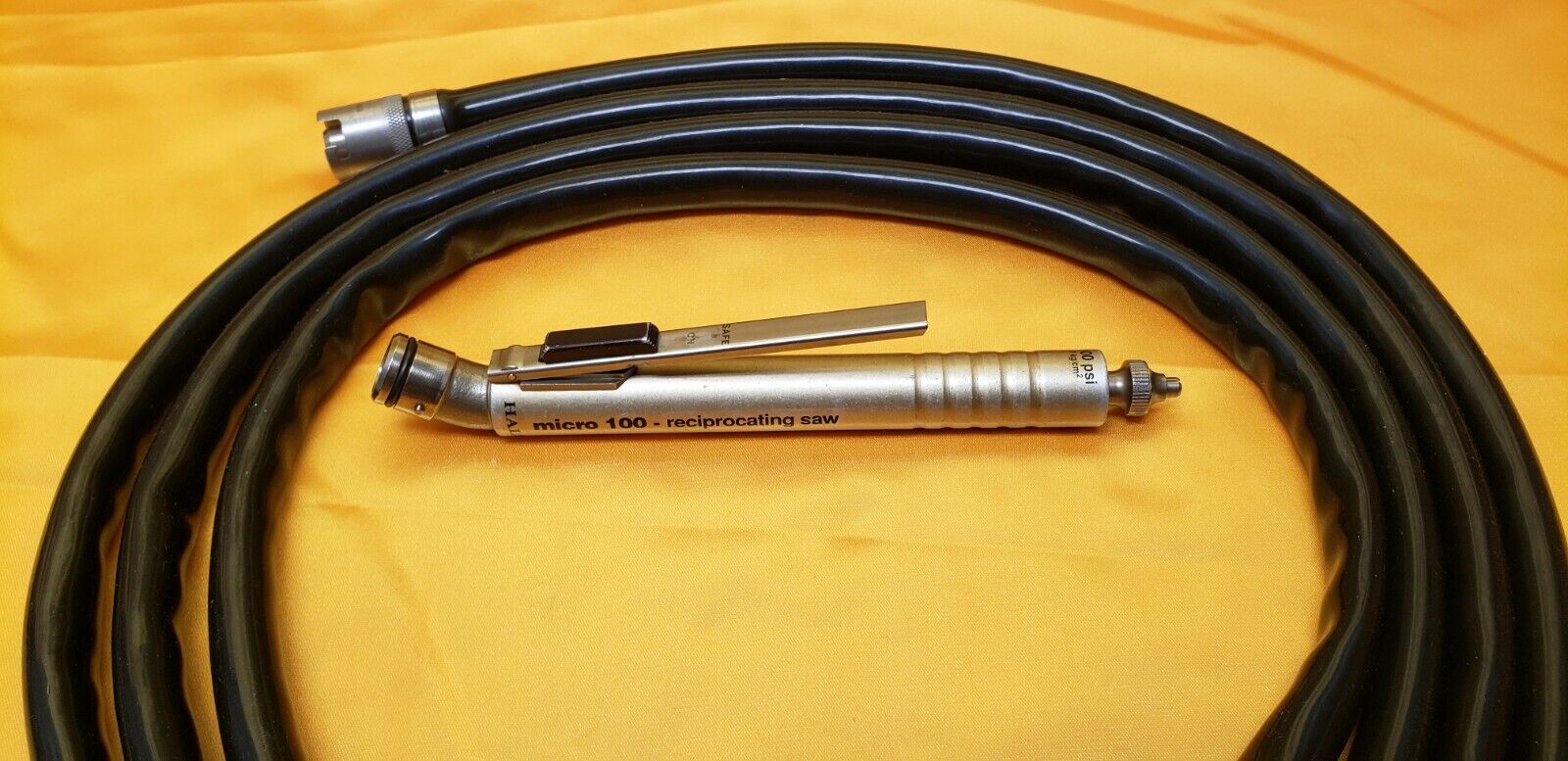 HALL Surgical 5053-10 Micro 100 Reciprocating Saw w-Pneumatic Hose 5052-10