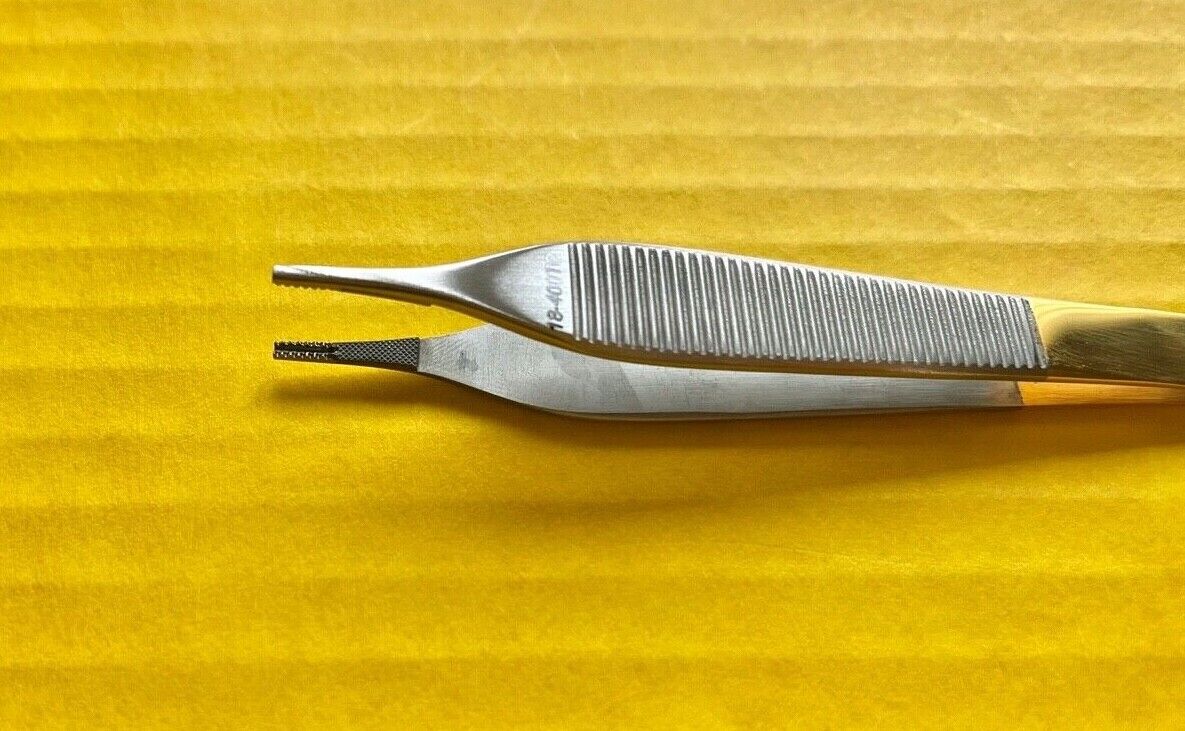 T/C Adson Brown Tissue Forceps, 4.75" REF: 18-400TC
