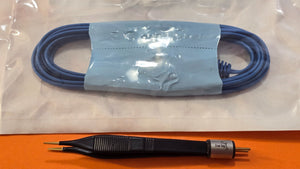Turtle Adson Bipolar Forceps 5" Black Gold Tips NonStick Valleylab Bipolar Cable
