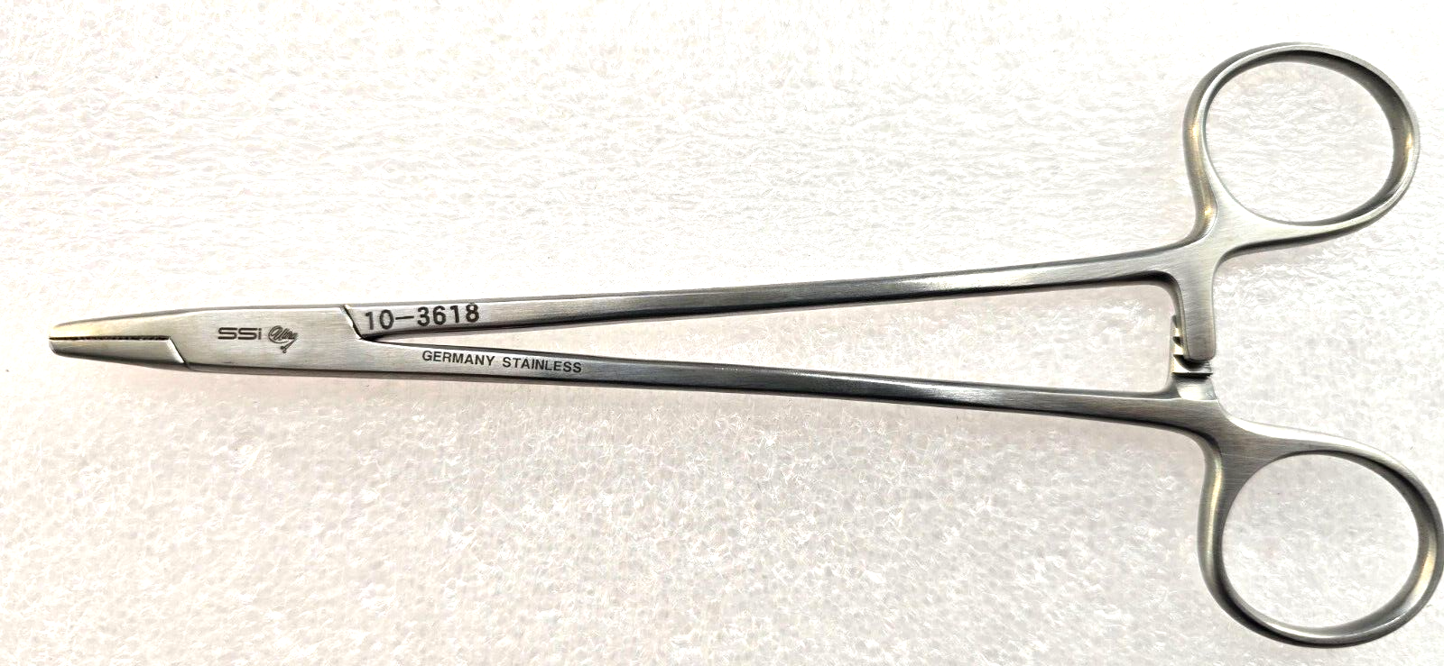 SSI Surgical Mayo Hegar Needle Holder 7" REF: 10-3618