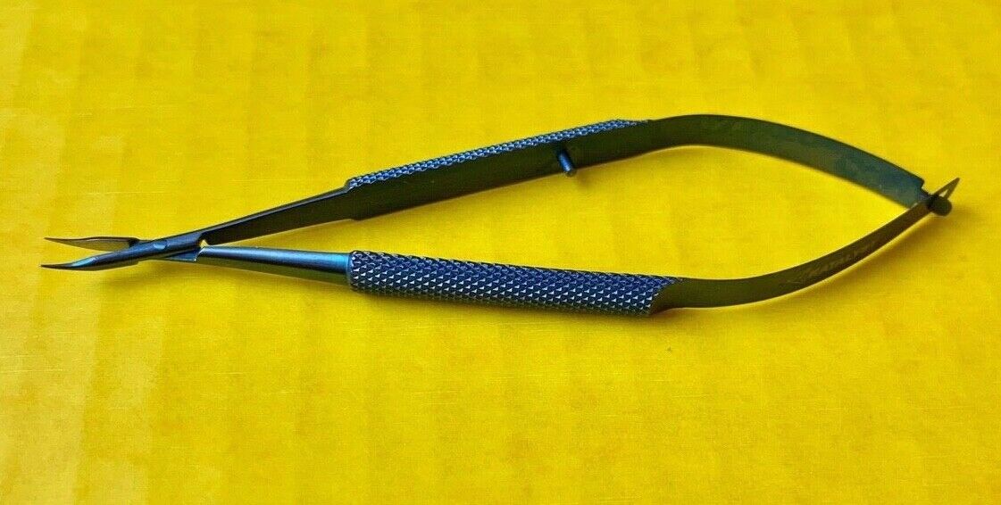 Katalyst Surgical Barraquer Curved Needle Holder REF: 5001C-115