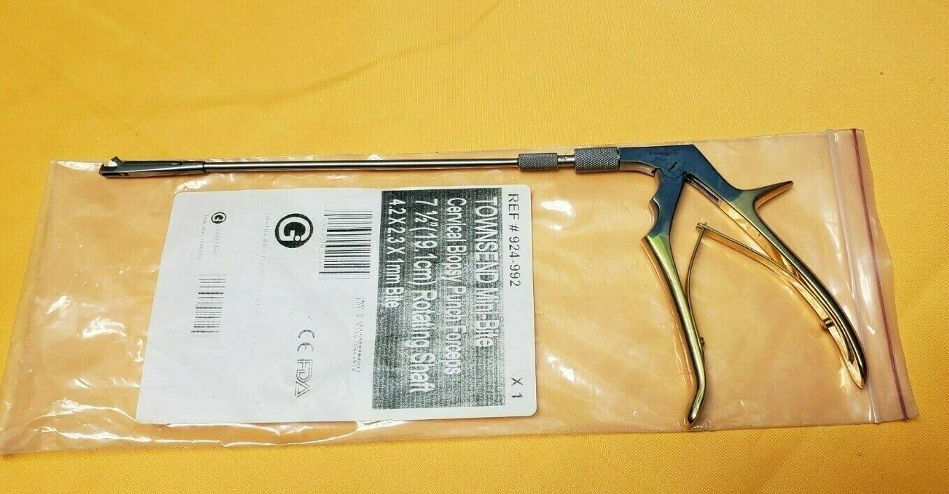 Tischler Biopsy Forceps 19.1cm Rotating Shaft 1mm Mini Bite Pistol grip Handle