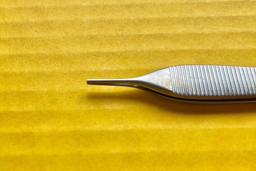Delasco Adson Tissue Forceps, Straight 1 x 2 Teeth, 4.75" REF: FA-2S
