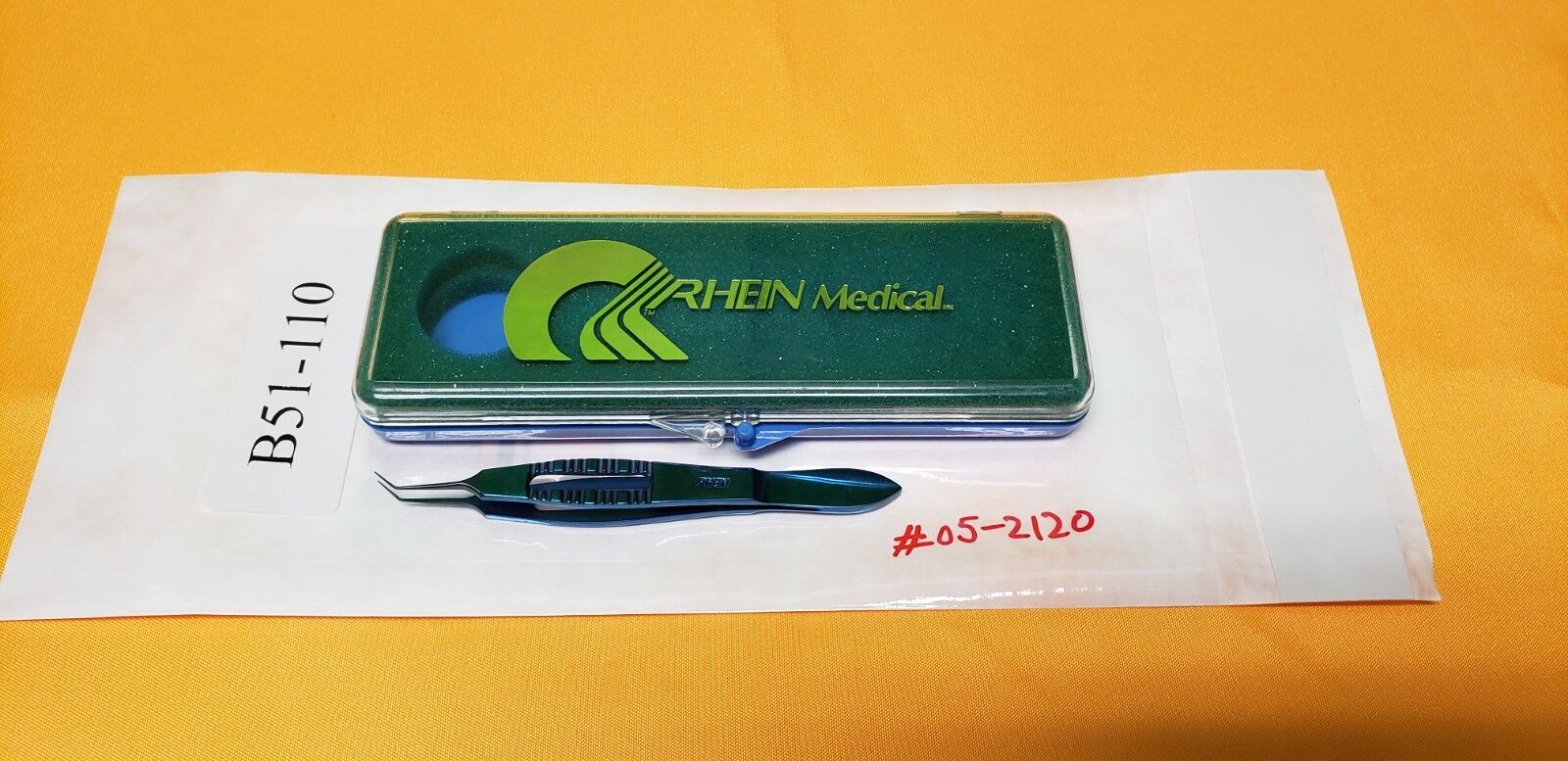 Rhein Medical Opthalmic Tying Forceps Titanium REF:05-2120