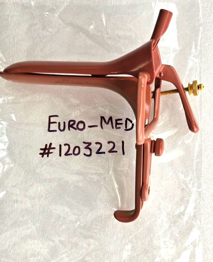 EURO-MED F-219 Surgical LEEP Graves Speculum Large with Smoke Evacuation Tube