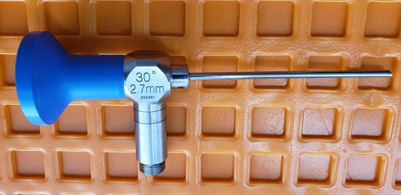 Stryker 502-243-030 Small Joint Arthroscope 2.7mm x 30° With Tray Autoclave