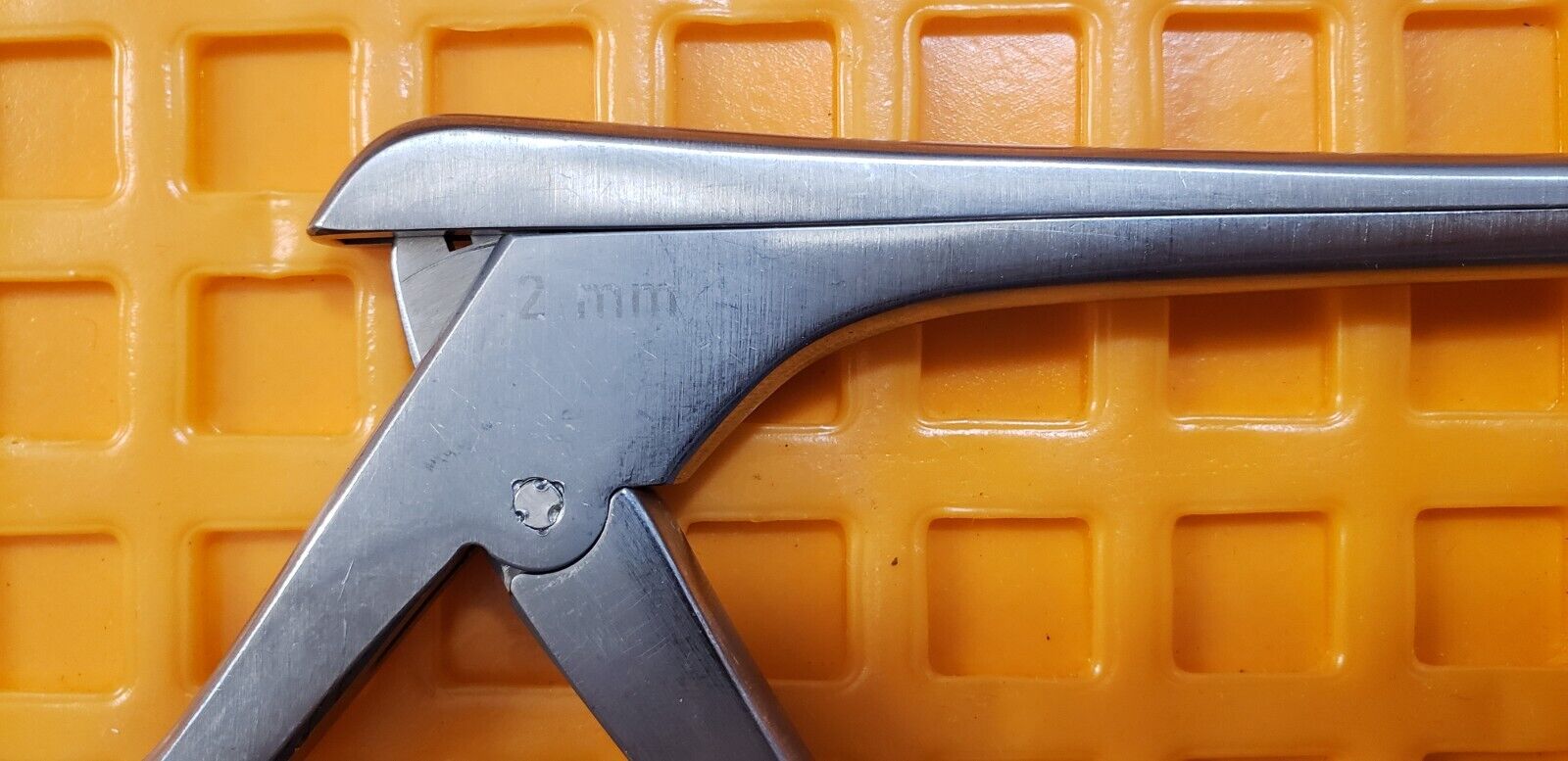 Ruggles RB4922 Surgical Orthopedic Kerrison Rongeurs 2mm Up 9" x40 Degree