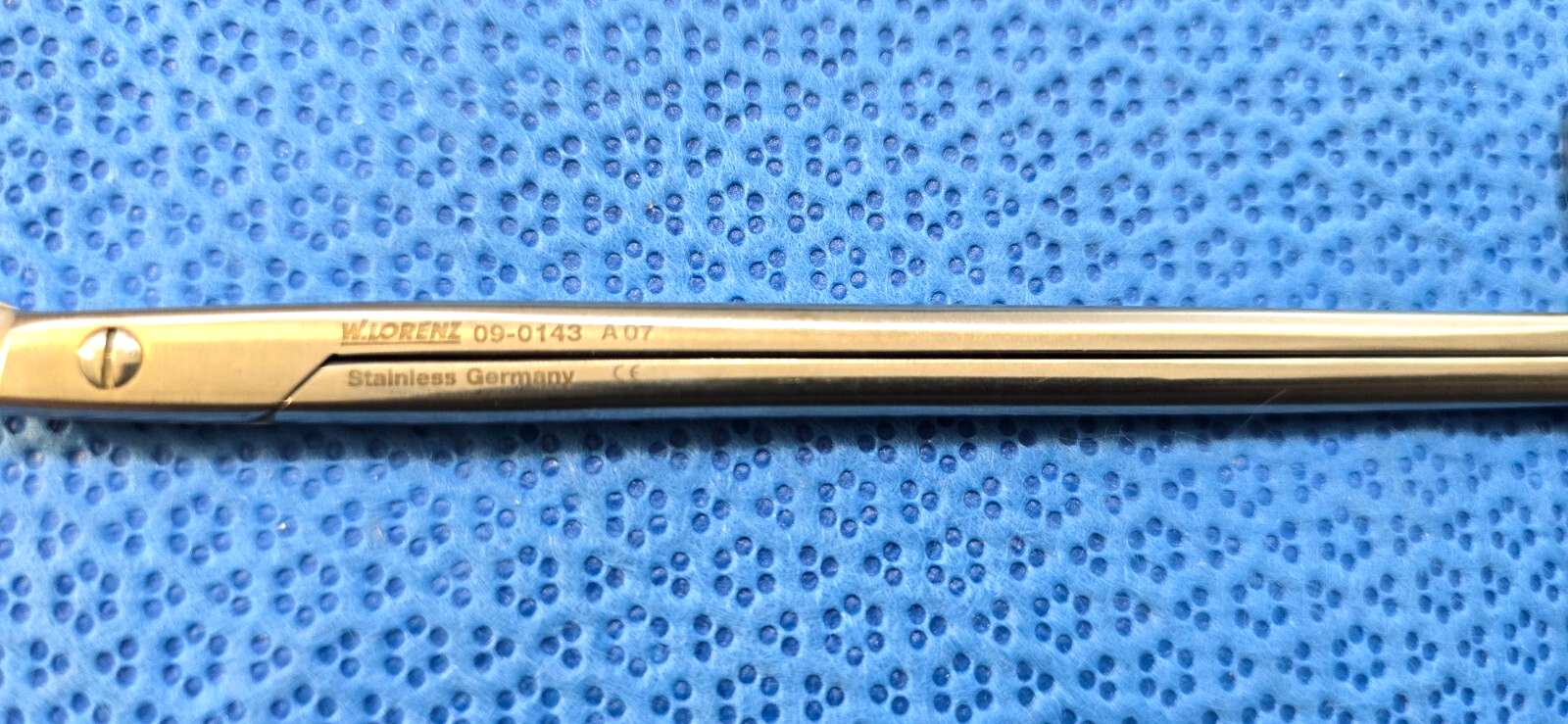 W.LORENZ 09-0143 Surgical Potts smith Scissors 6.25" Angled 45*