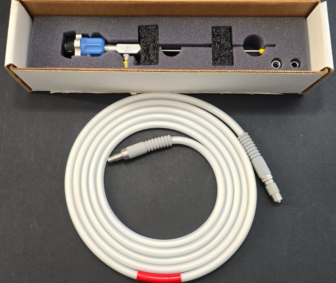 Stryker Arthroscope 4.0mm x 0° Speed Lock C-Mount  Free Fiber Optic Cable