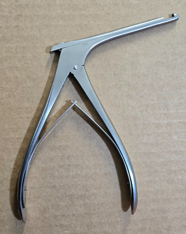 SSI 62-6206 Surgical ENT Kerrison Rongeurs 3mm x 90 Degree 4" Length