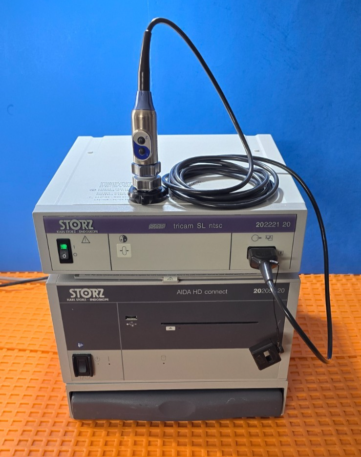 Karl Storz tricam 20221140 Camera, Processor 20222120, AIDA HD Connect 20205520