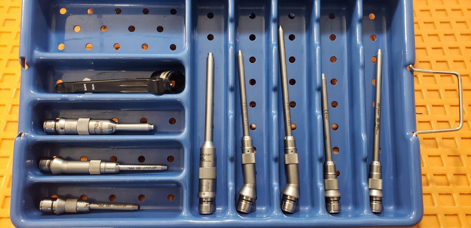 Stryker 5100-120 TPS Saber Drill Set with 8 Attachments