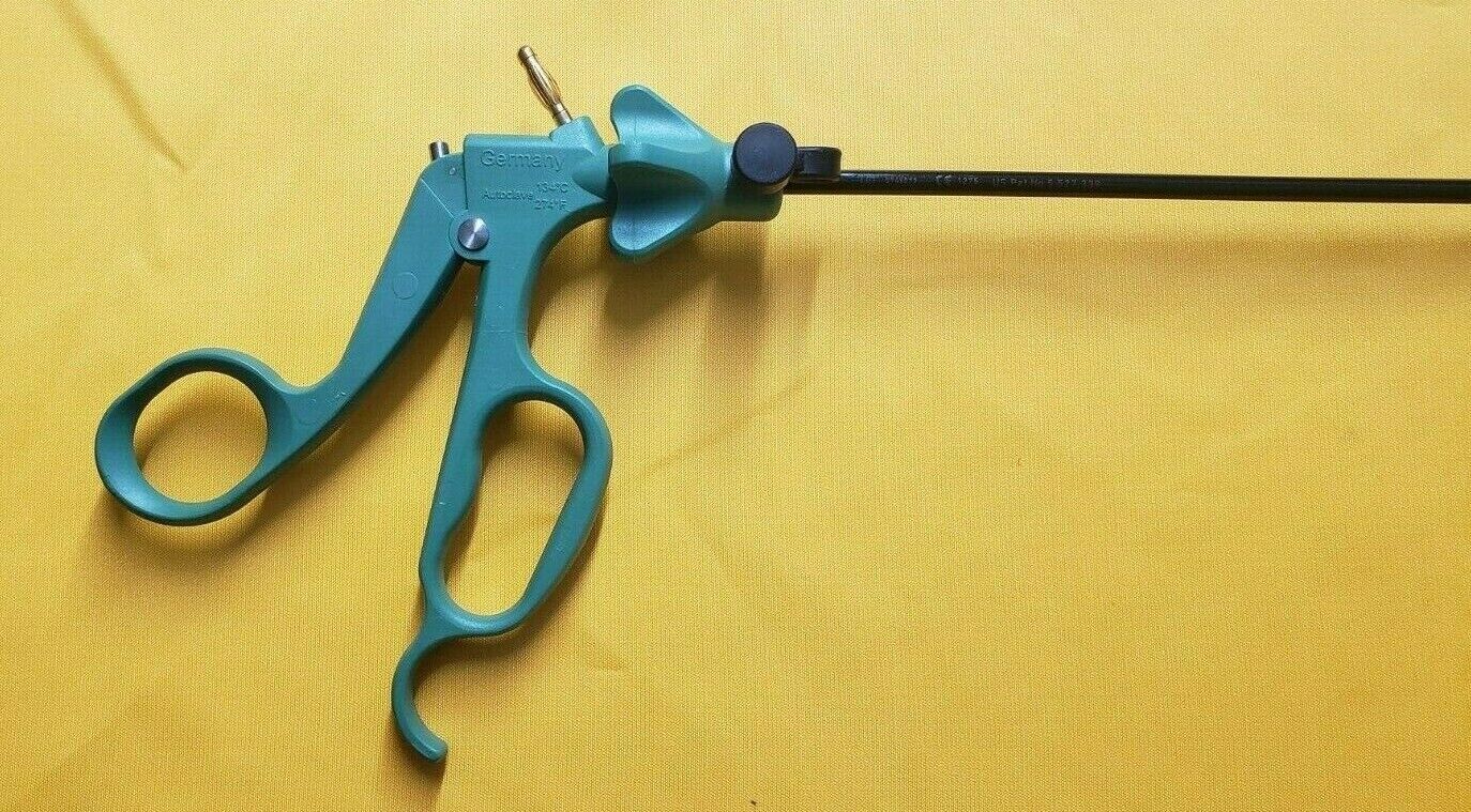 WISAP Surgical Laparoscopic Monopolar Grasping Forceps 5mmx35cm