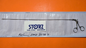 Karl Storz Laparoscopic Scissors 9Fr x 40cm Straight Jaws Single Action.