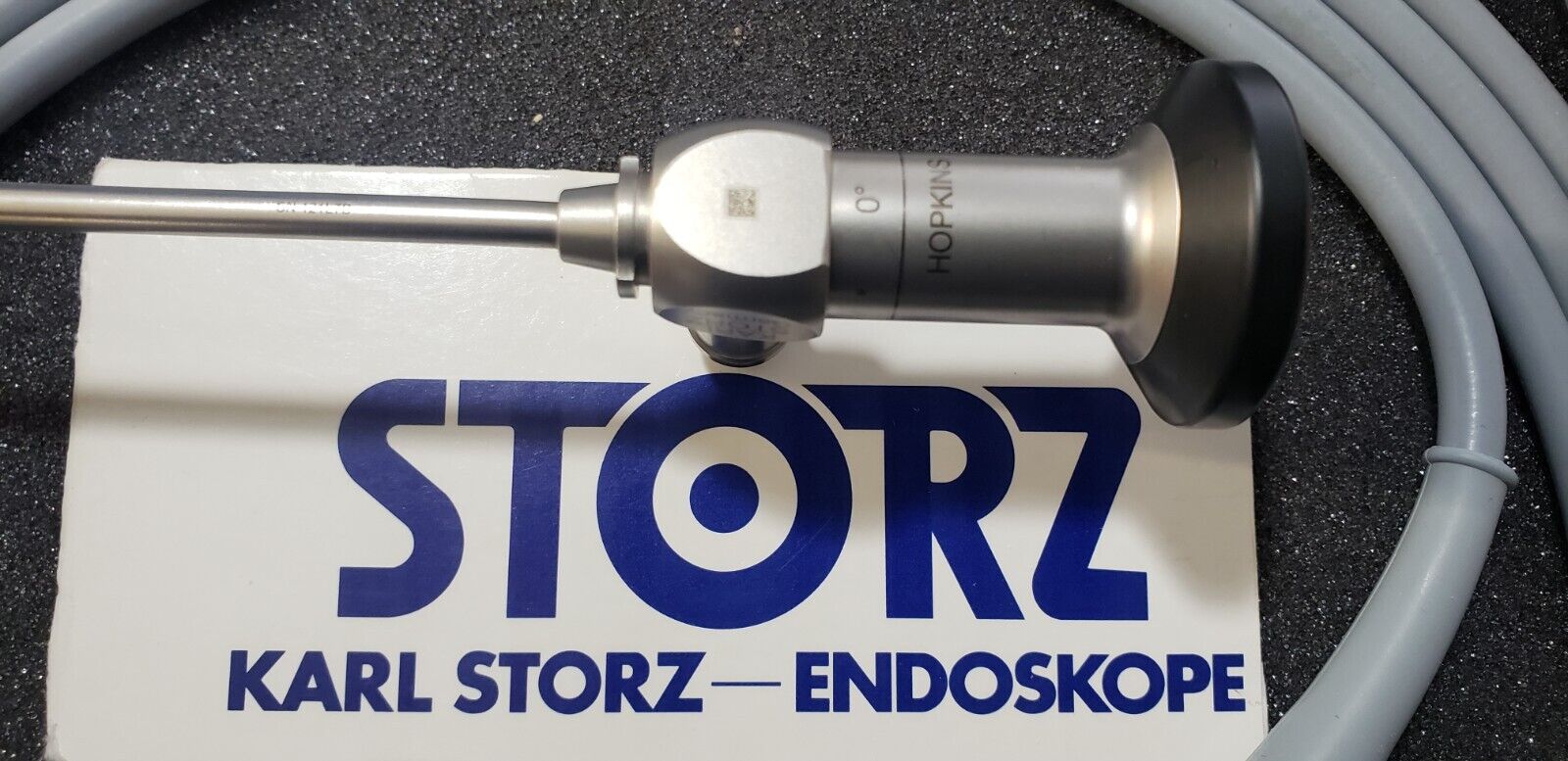 Karl Storz 7230AA Arthroscope 4mm x 0 Degree 18cm & 495ND Fiber Optic Cable