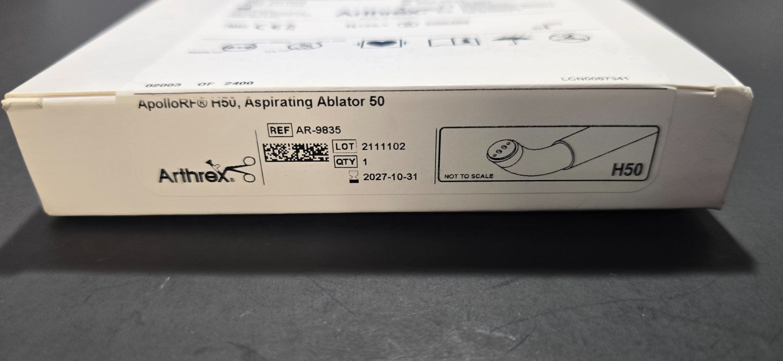 Arthrex Apollo RF Handpiece with Cable, H50* Ref: AR-9835 In Date