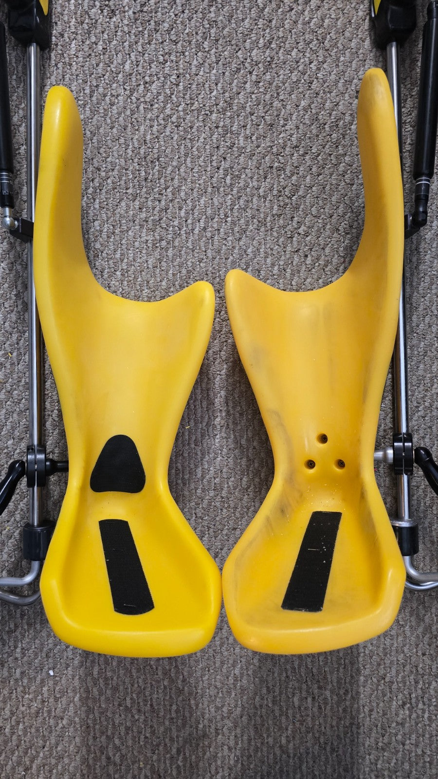 Allen Medical Yellowfins Stirrups With Lift assist Right & Left