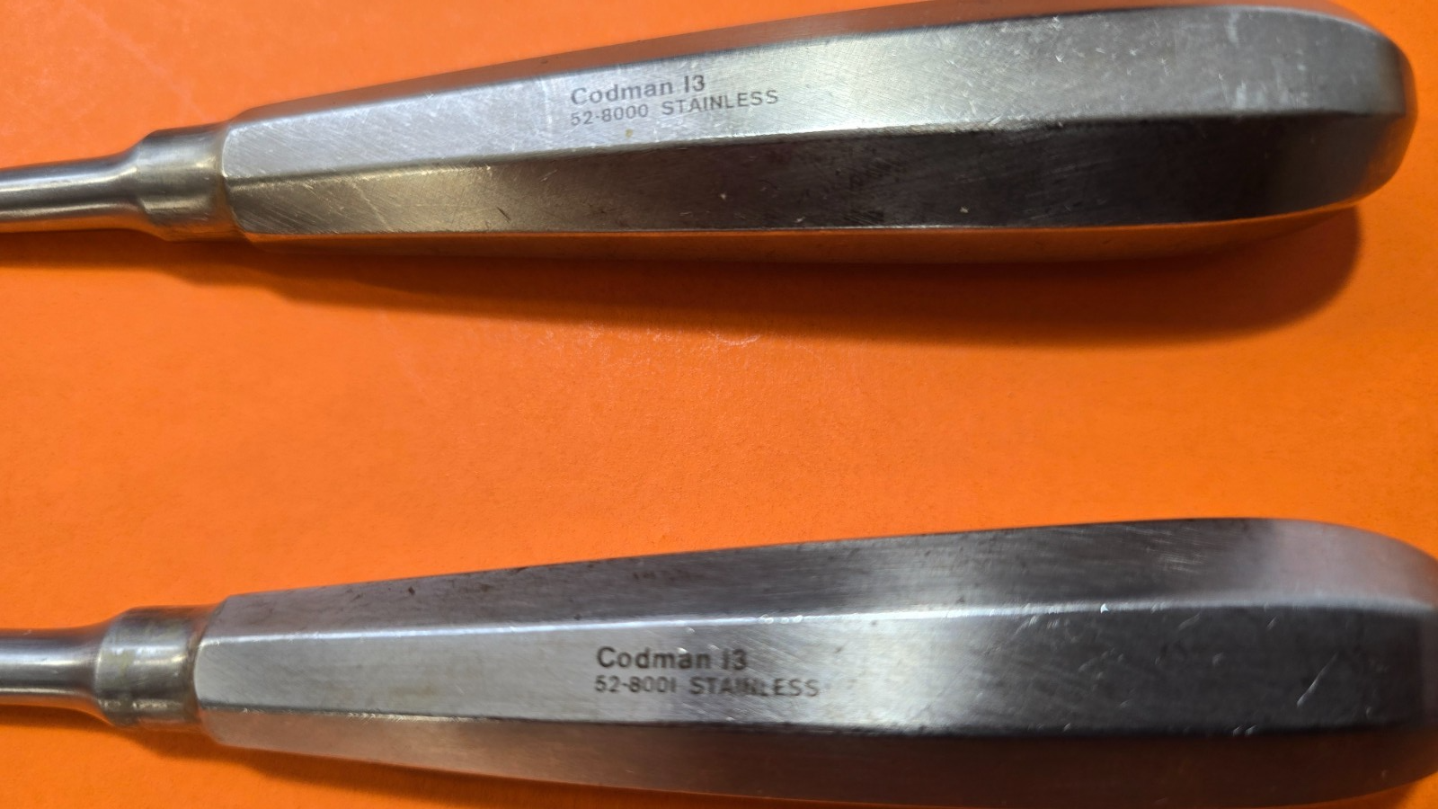 Codman 52-8000 Surgical  Orthopedic Doyen Raspatory 7" Right & Left