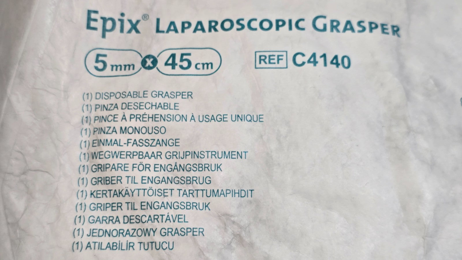 Applied Medical Laparoscopic Grasping Forceps 5mm x 45cm