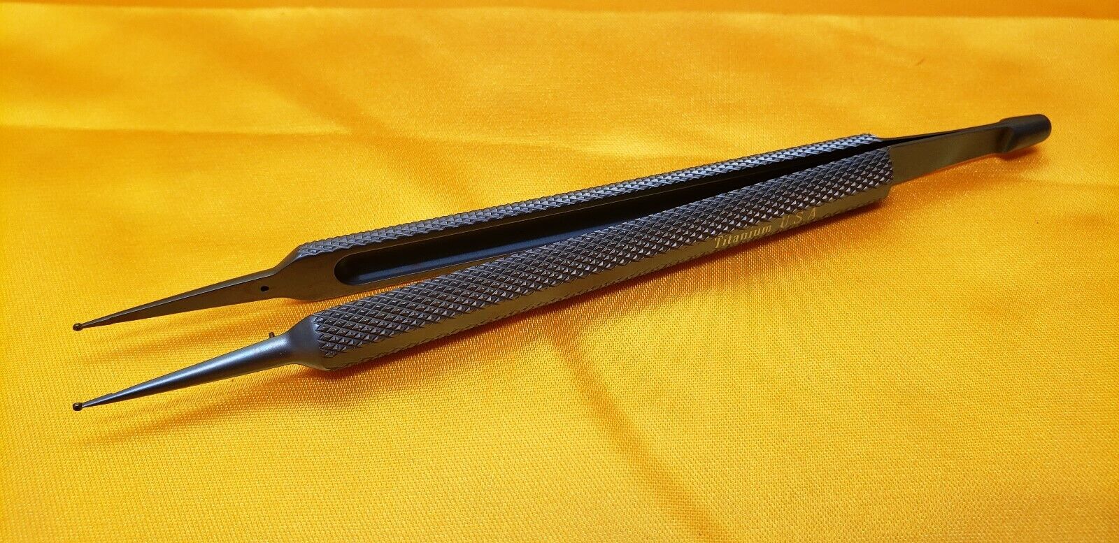 Codman 80-6001 Surgical Neuro Titanium Forceps 6" Ring Tip 1.0mm