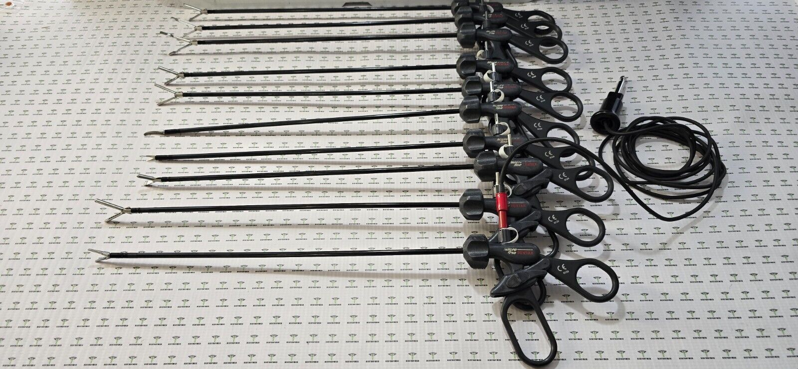 Stryker/Microline Laparoscopic 5mm x 30cm Monopolar Instruments Set of 18-Pieces