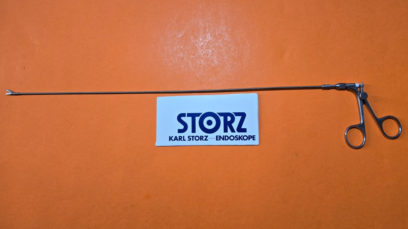 Karl Storz Laparoscopic Scissors 9Fr x 40cm Straight Jaws Single Action.