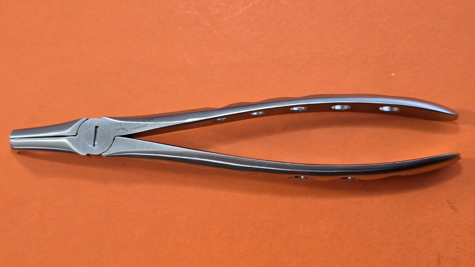 Turtle Dental Extracting Forceps #46XL Lower Root Tip