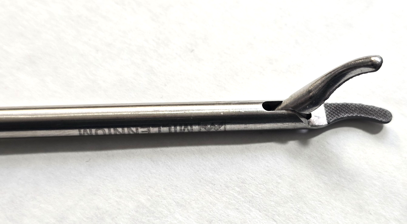 MILLENNIUM Laparoscopic Needle Holder 5mm x 35cm Carbide Jaws.