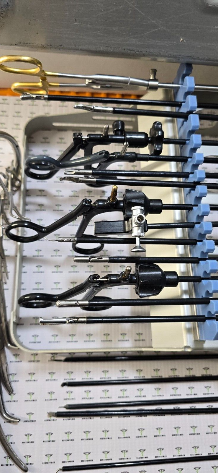 Jarit / Stryker Laparoscopic Instrument 5mmx35cm Set of 20 with Tray