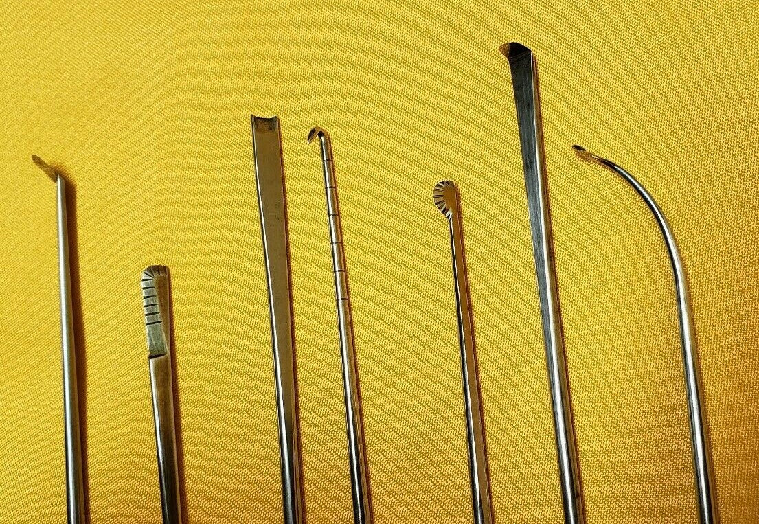 Acufex Arthroscopy & Sports Medicine Hook,Probe and Knives Set of 7