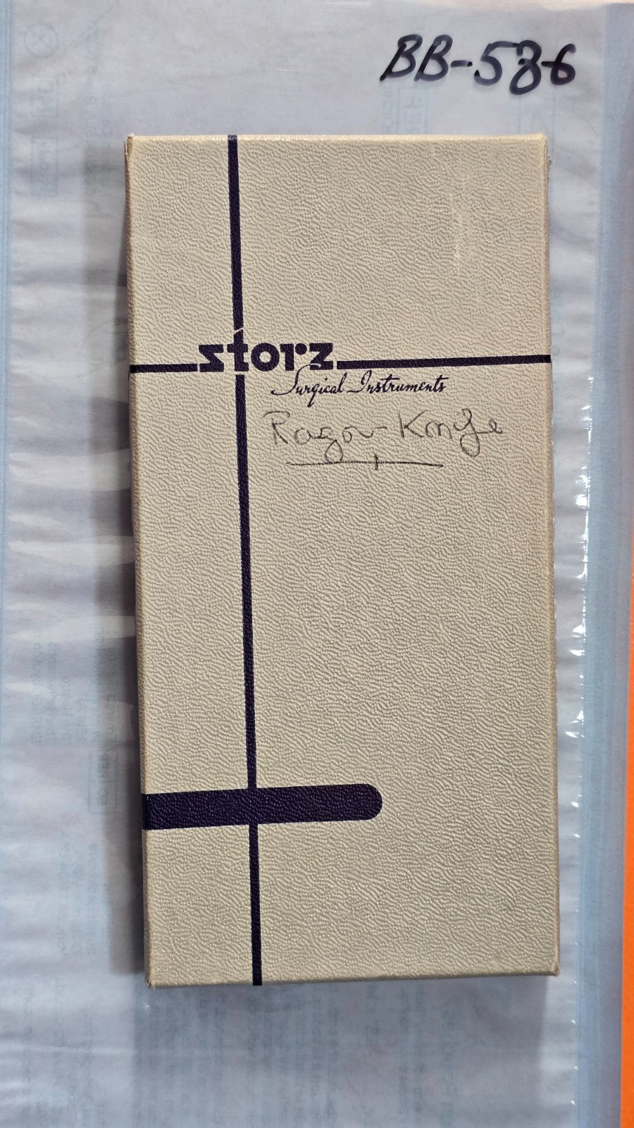 Karl Storz Surgical Blade breaker 5" with Lock