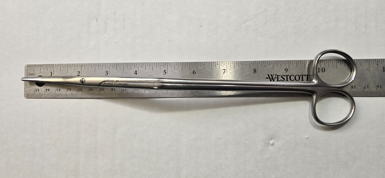 Codman 54-8022 Surgical Metzenbaum Scissors 11" Curved Blade