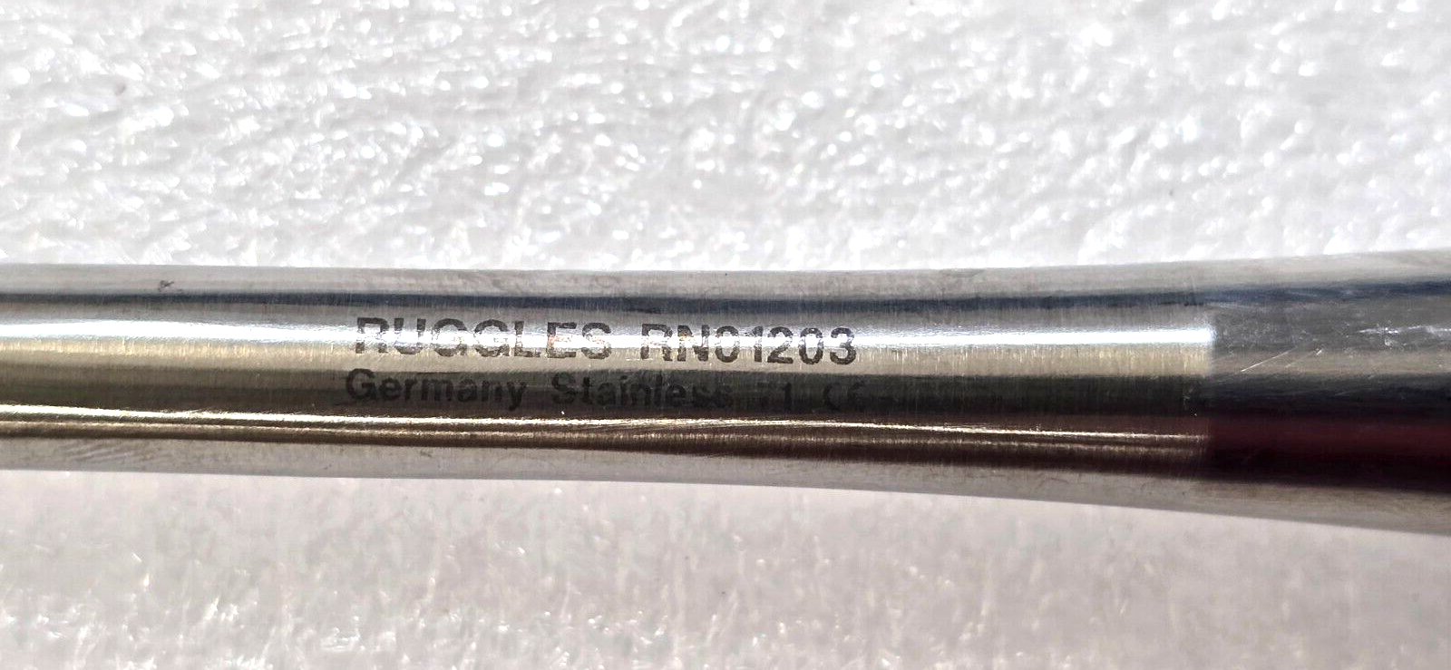 Ruggles RN1203 Surgical Neuro Spine Curette Size 2/0 Straight 12"