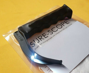 SURE SCOPE Fiber Optic Laryngoscope Mac Blade #2 With Medium Handle