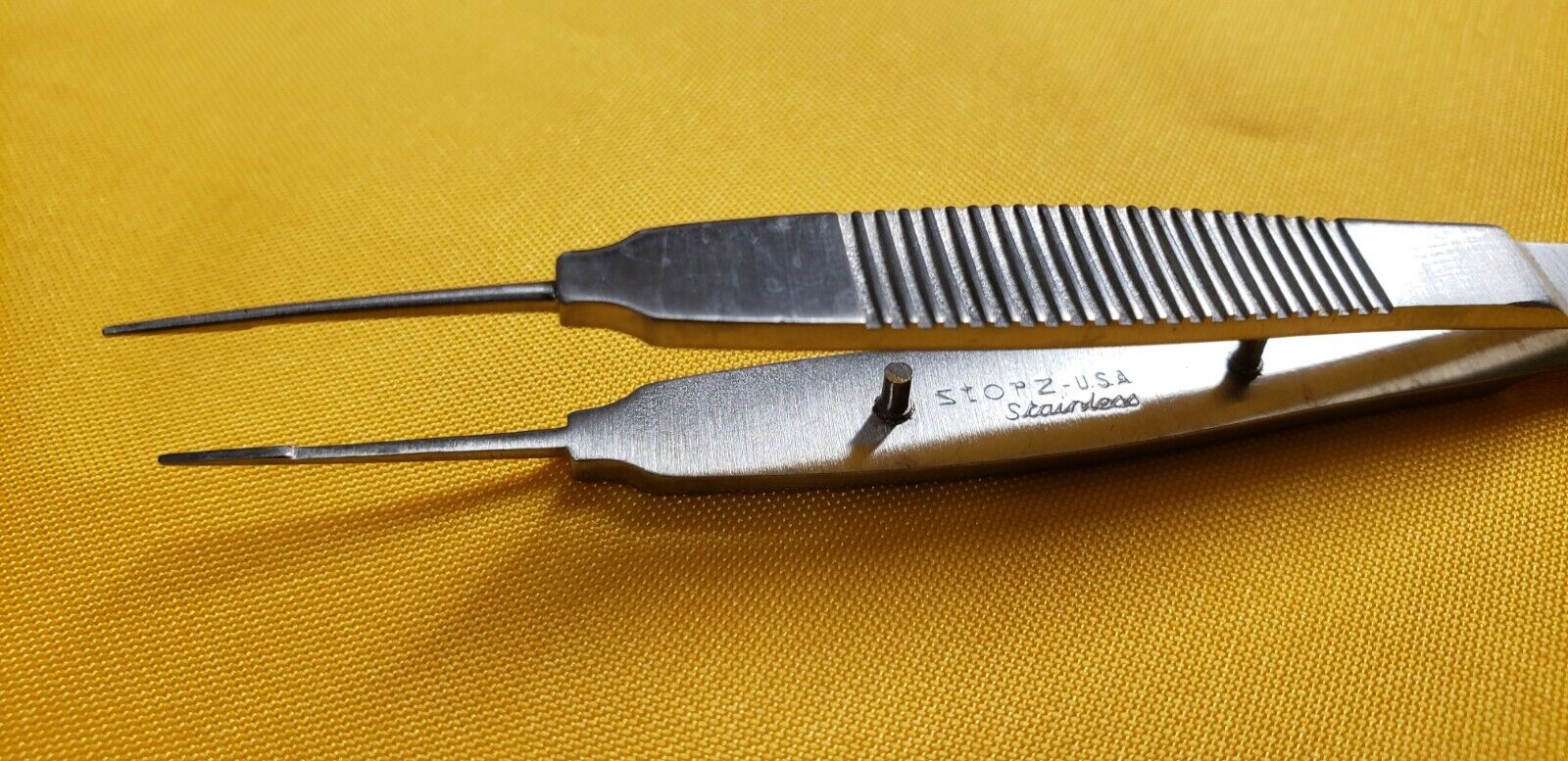 Storz E1888-S Surgical Ophthalmic Harms Tying Forceps 4"