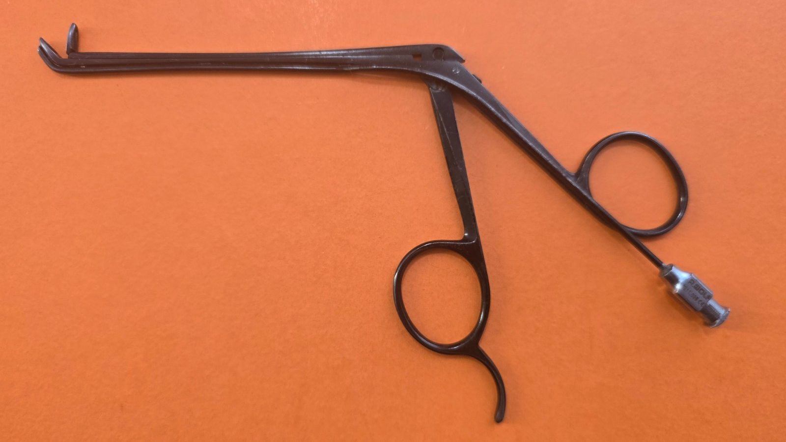 R.Wolf Surgical Wilde Rongeur Ear Forceps 4" Up Angled fenestrated Jaws