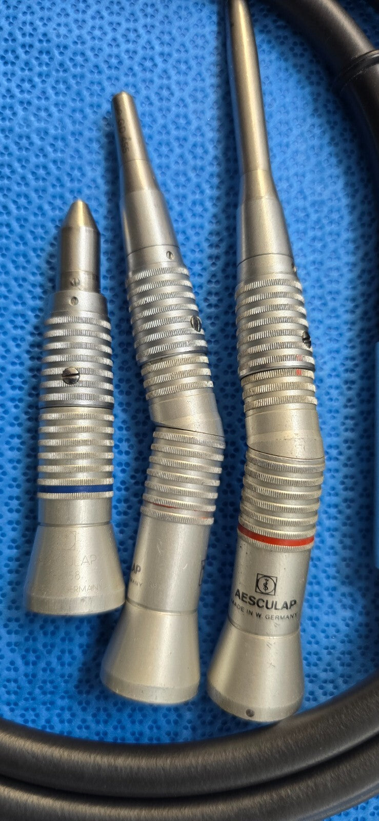 AESCULAP GA 173 Micro Flexible Cable W- GB 158 Elan Straight & Angled Handpiece