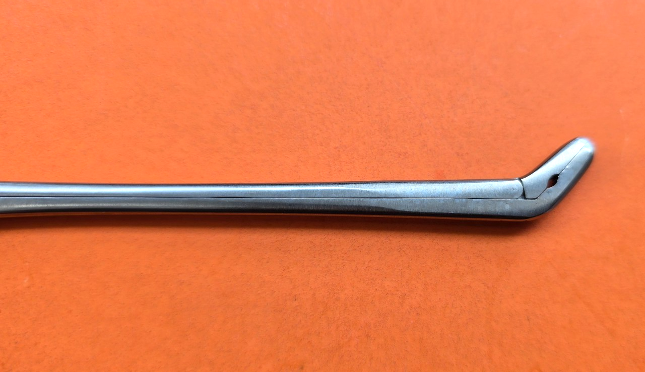 SABERMED Surgical Spurling Pituitary Rongeur 4.5" 4mmx10mm Up Angled