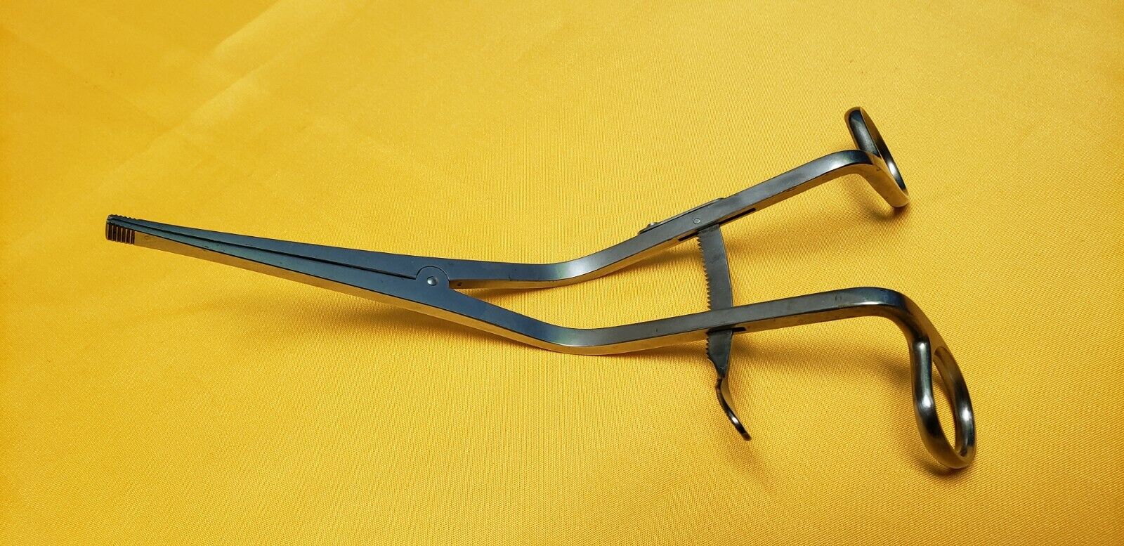FEHLING ZDD-4 Surgical Spinal Retractor 110mm Angled Shanks with Ratchet Handle