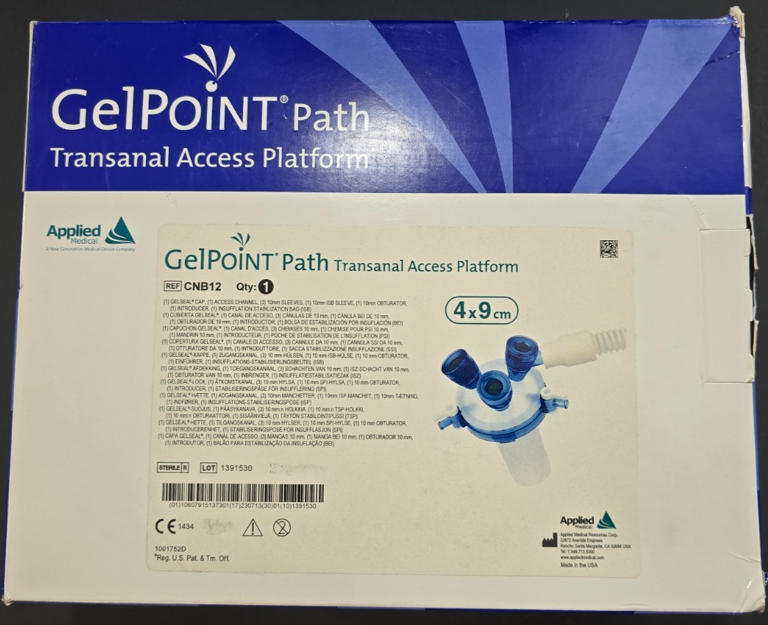 Applied Medical Gel Point Transanal Access Platform.