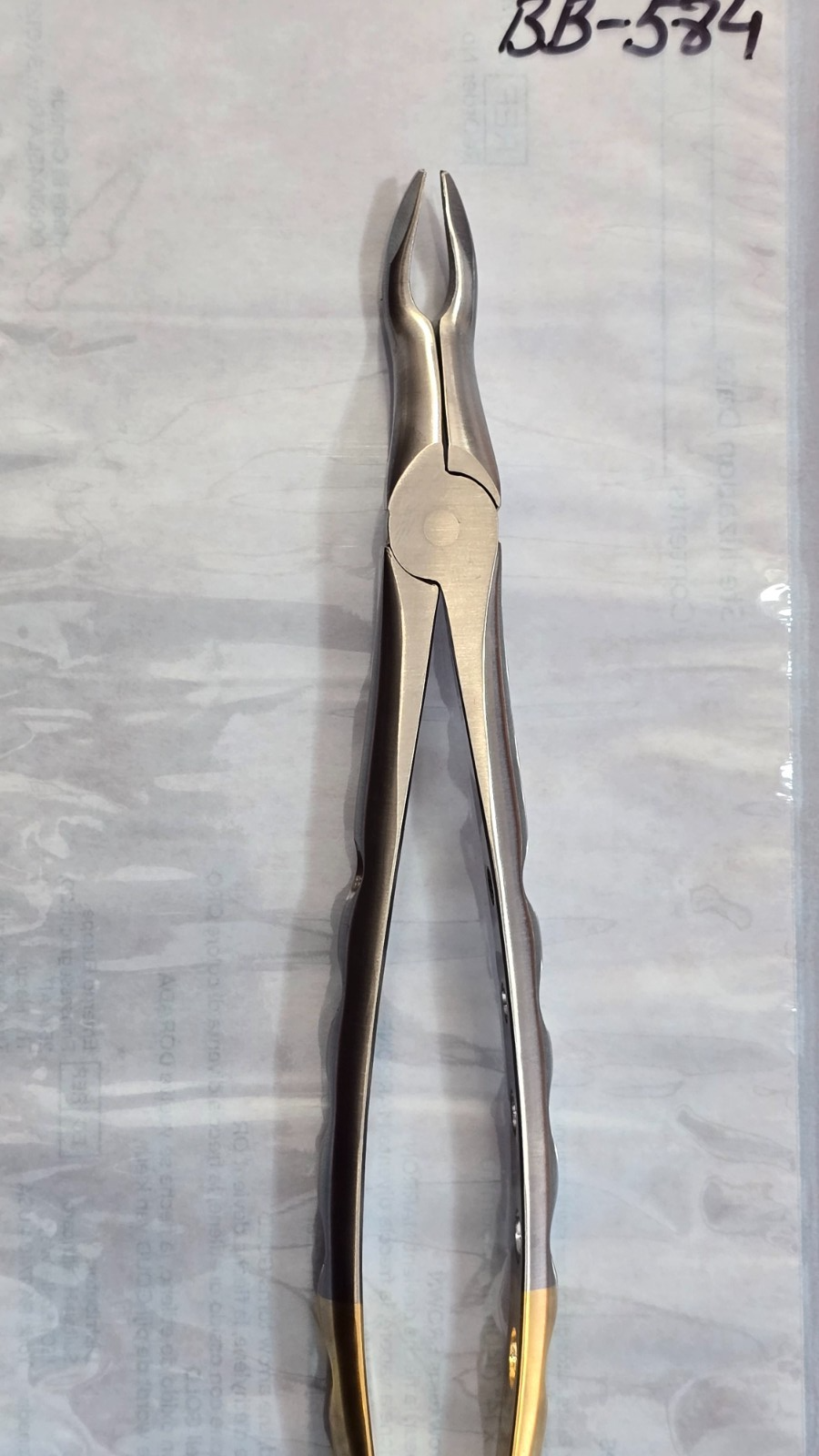 Turtle Dental Extracting Forceps F-6 Wide Beak Upper 3rd Molars
