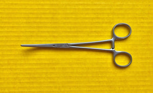 Aesculap Surgical Rochester Pean Artery Forceps, Curved, 7.25" REF: BH445R