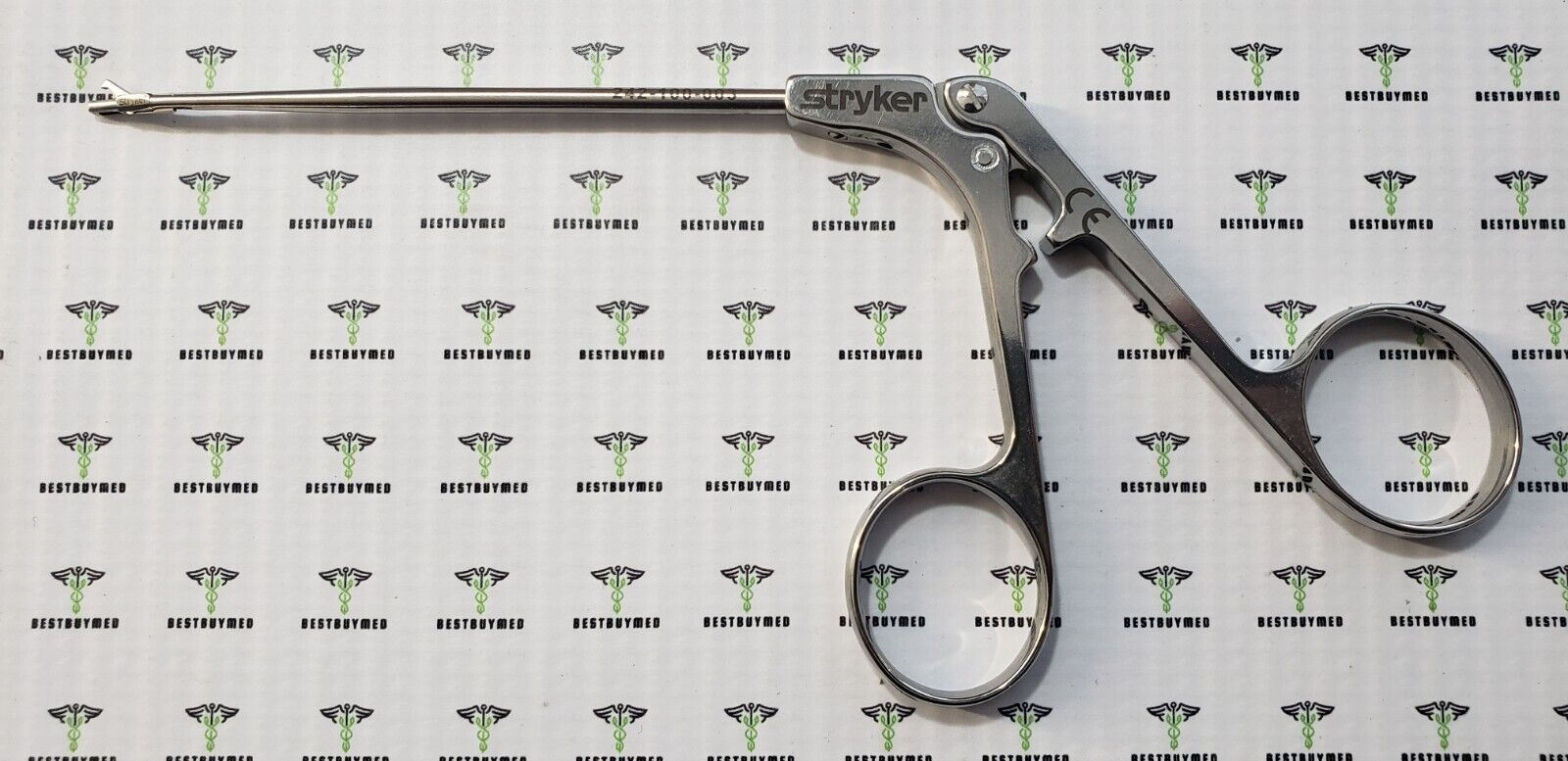 Stryker 242-100-003 Arthroscopic Forceps 2.1mm Blunt Nose Right