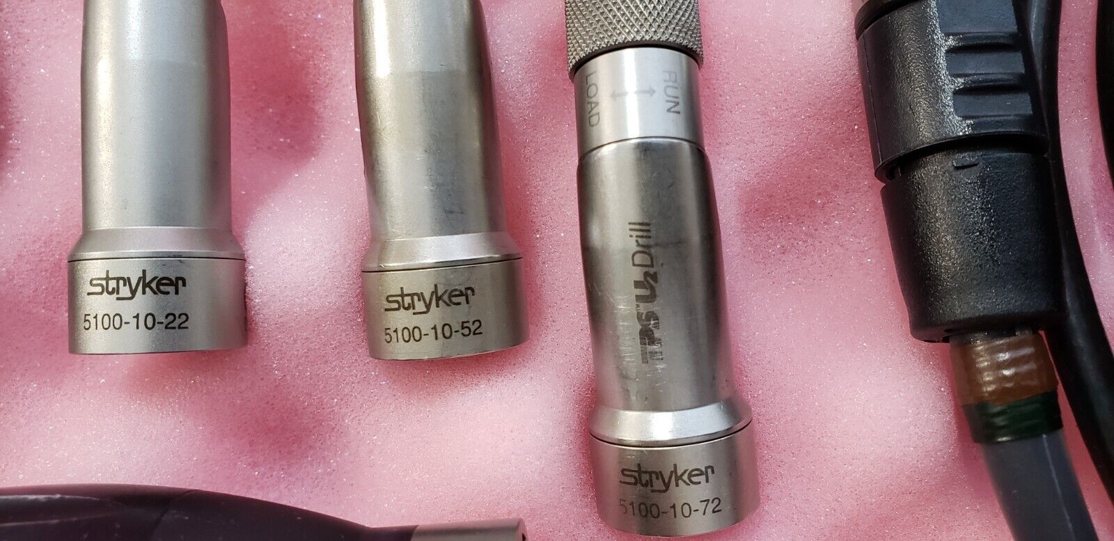 Stryker 5100-100 TPS U2 Drill 5100-010-060 Perforator Chuck 7-Attachments &Cable