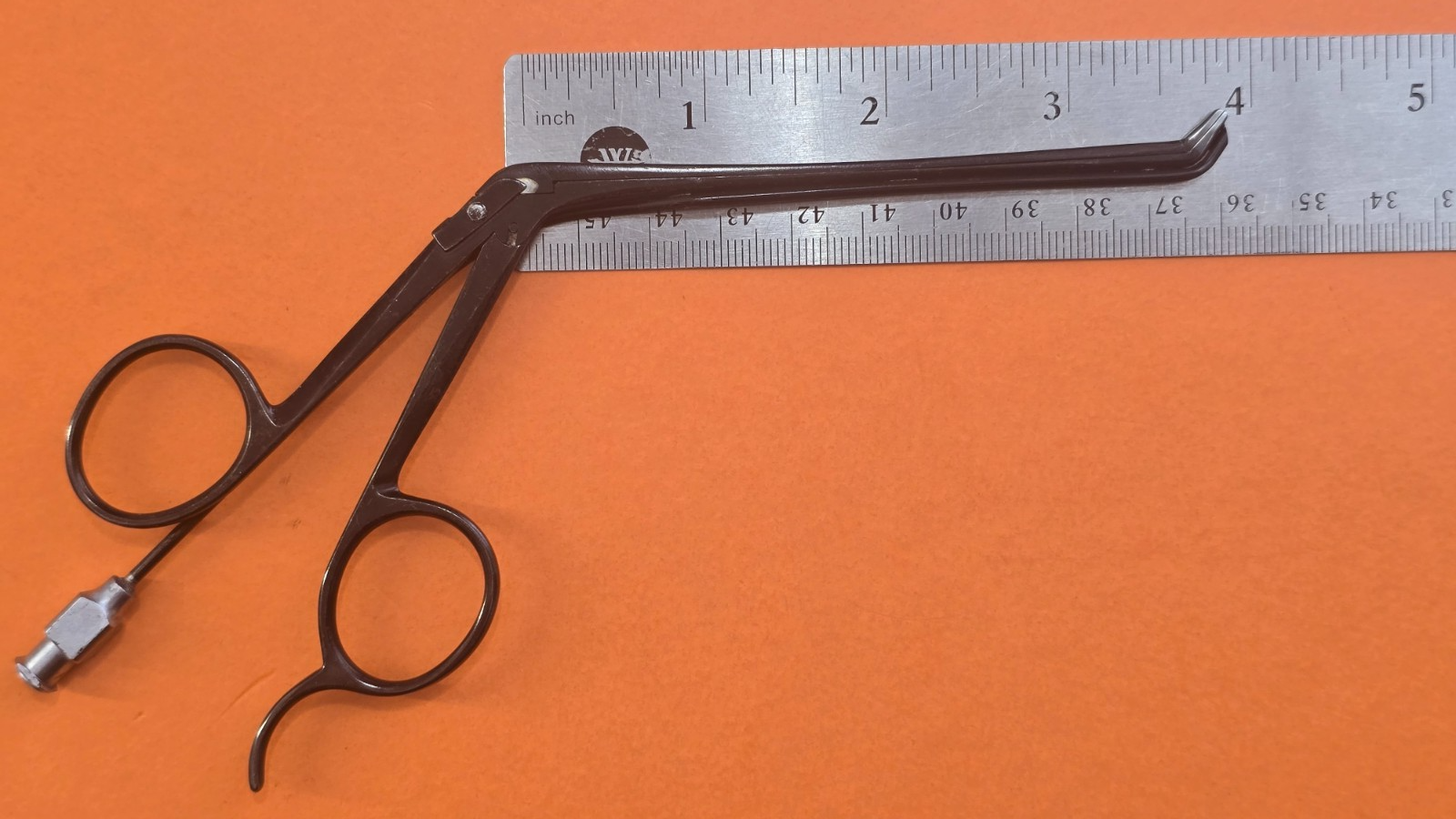R.Wolf Surgical Wilde Rongeur Ear Forceps 4" Up Angled fenestrated Jaws