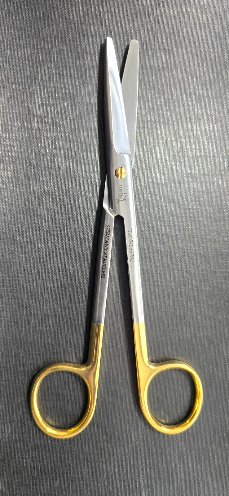 Turtle 5-132TC Surgical TC Mayo Dissecting Scissors 6.75" Straight