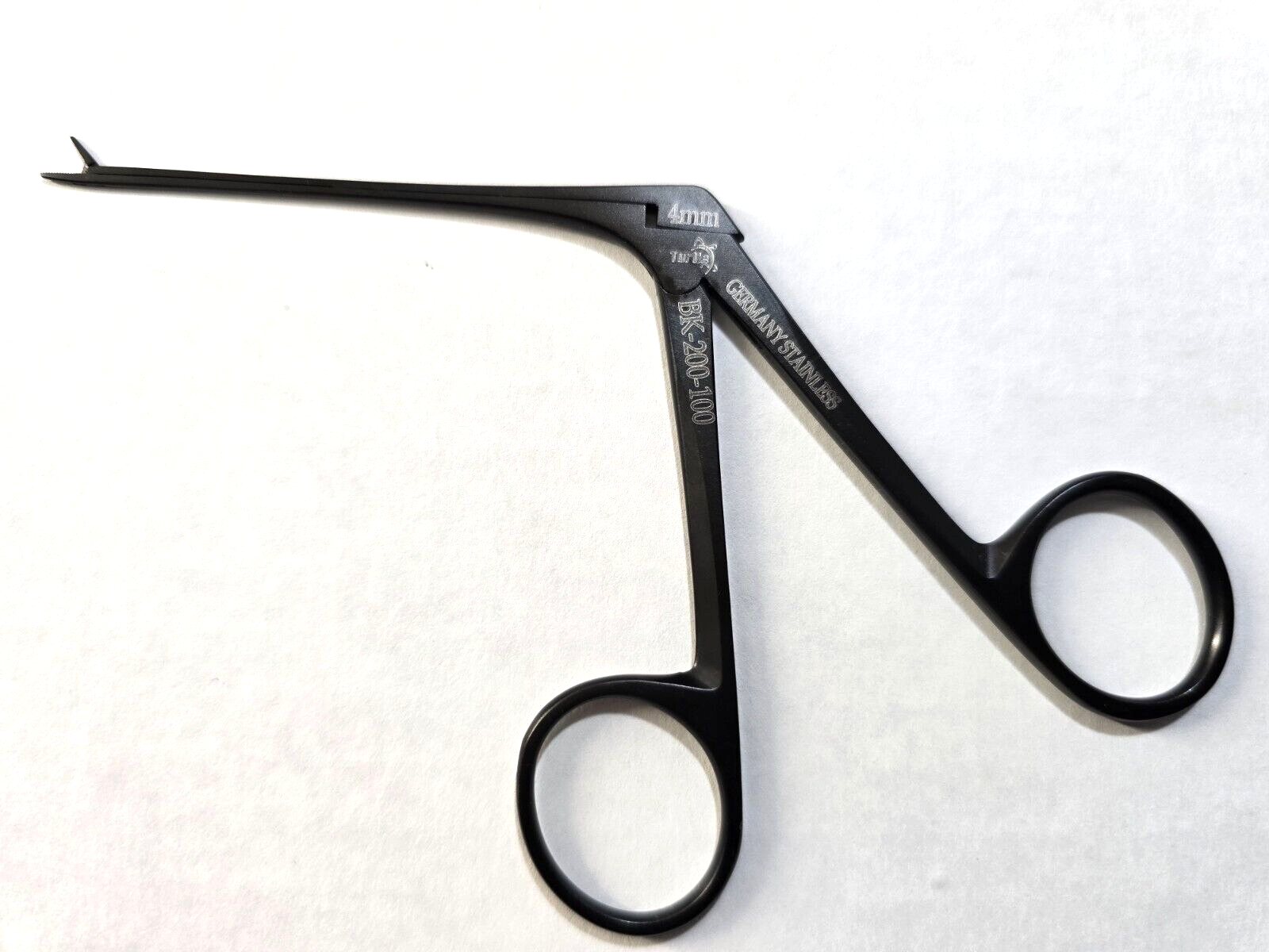 Turtle Surgical Micro Alligator  Forceps 2.5mm x 4mm Jaws Ceramic Coated